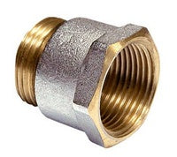 Messing Doppelnippel IG x 3/4" EUROKONUS