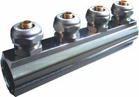Verteiler einzeln 1″ mit Eurokonus-Kupplungen 16/2 mm