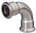 Bogen 90° Edelstahl M