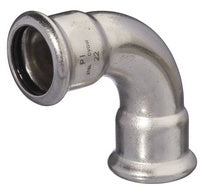 Bogen 90° Edelstahl M