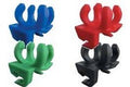 Rohrclips für 5-mm-Gittermatten – Rot, Karton mit 400 Stück