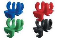 Rohrclips für 5-mm-Gittermatten – Rot, Karton mit 400 Stück