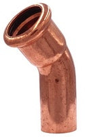 Kupfer für Wasser M Bogen 45° x Ø
