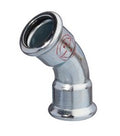 C-Stahl M Bogen 45°