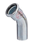 C-Stahl M Bogen 45° x Ø