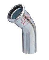 C-Stahl M Bogen 45° x Ø