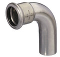 Bogen 90° x Ø Edelstahl M