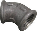 Schwarzer Guss Winkel Nr. 120 - 45° IG/IG