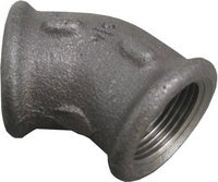 Schwarzer Guss Winkel Nr. 120 - 45° IG/IG