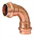 Kupfer Wasser V Bogen 90°