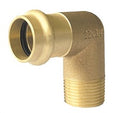 Kupfer Wasser V Winkel 90° AG