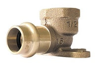 Kupfer Wasser V Wandwinkel 90° IG