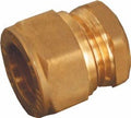 Messing Wasser-Klemmfitting Stopfen