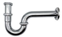 Rohrsiphon DN32 1 1/4″ – Messing verchromt, 170 mm