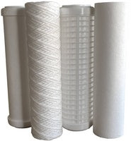 Filterpatronen mit Flachdichtungen – Grob-, Fein- und Kohlefilter